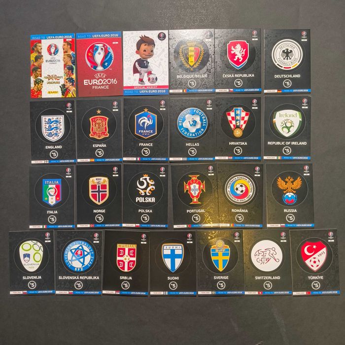 Cartas Road To Euro 2016