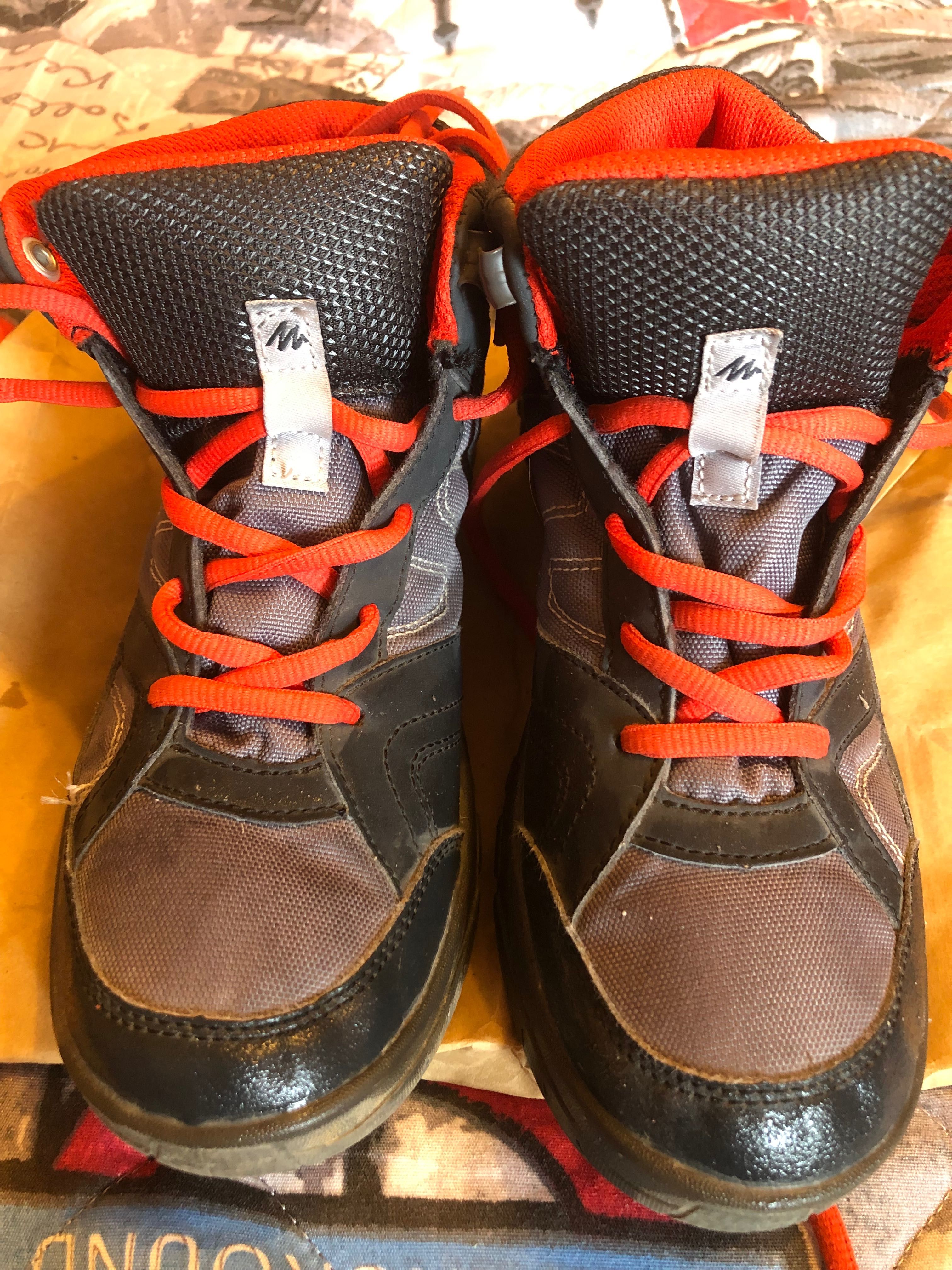 Buty turystyczne trzewiki trekking r. 36 22,5cm Quechua Decathlon