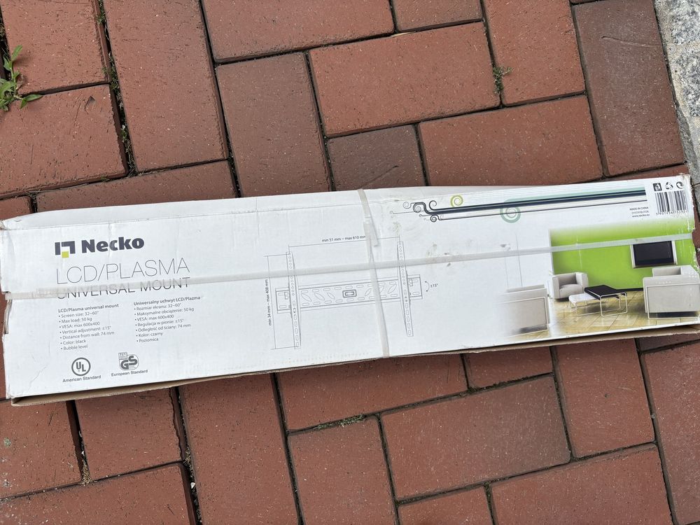 Nowy uchwyt do telewizora, plazma, LCD, max 60”