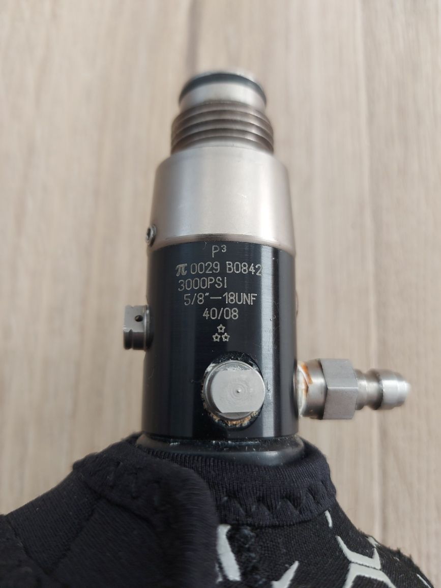 Butla powietrze 0,74l regulator ciśnienia P3 Paintball