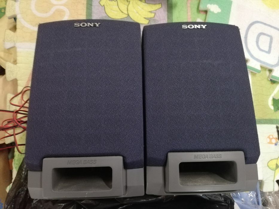 Colunas Sony Mega Bass