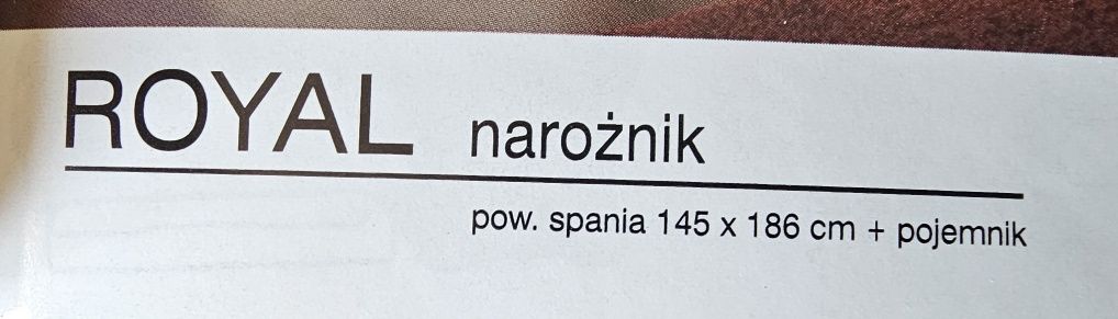 Narożnik z funkcją spania