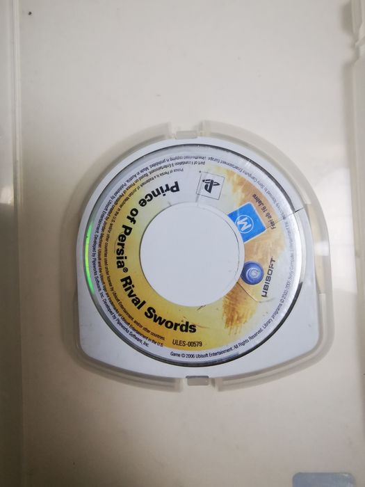 Jogo PSP Prince of Persia Rival Swords Sem Capa