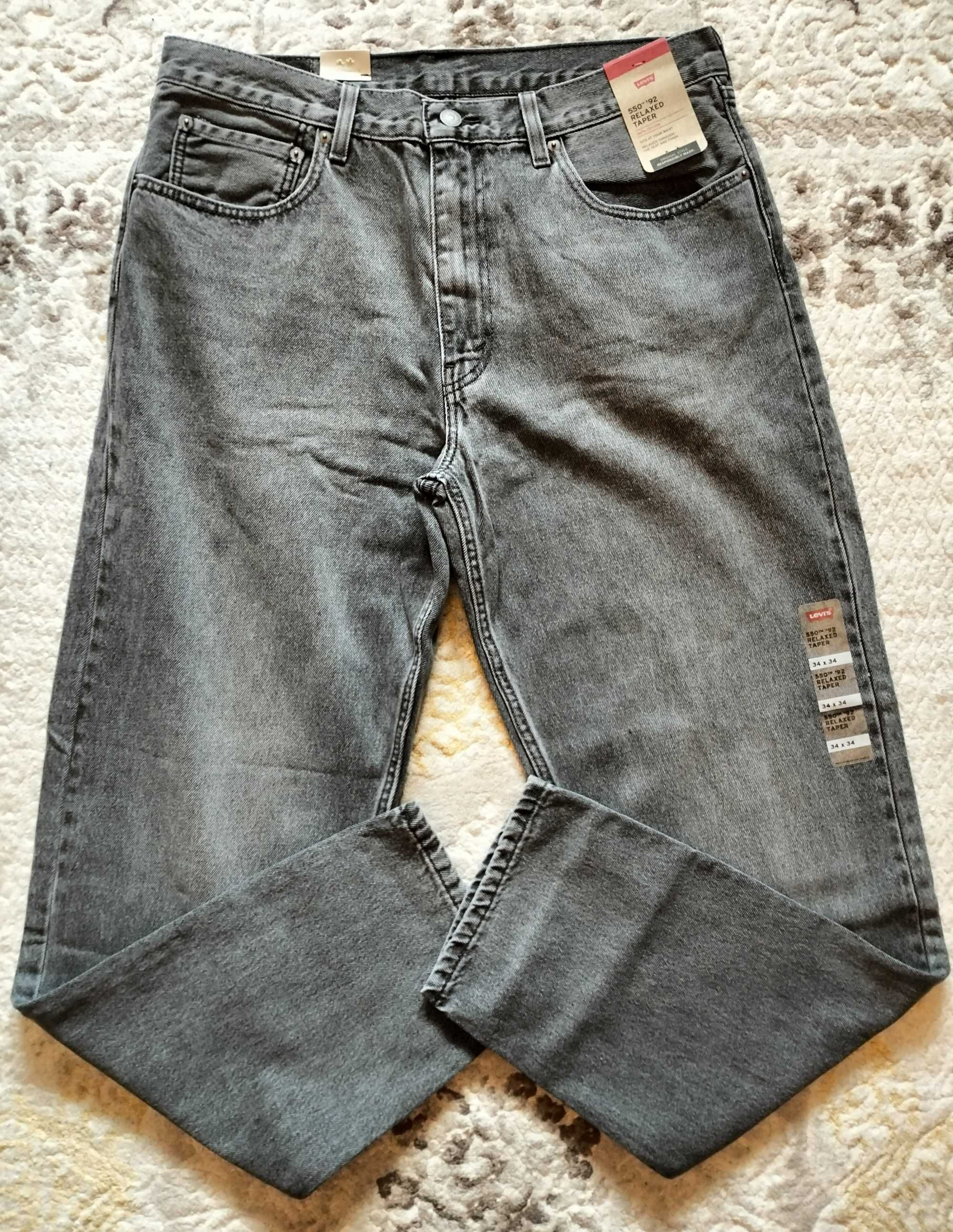 Джинси чоловічі Levis 550 '92 Relaxed Taper Fit Jeans оригінал