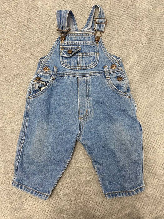 Дитячий джинсовий комбінезон на 12 місяців