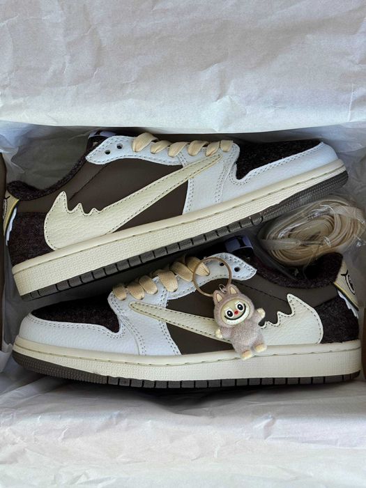Кросівки Jordan 1 Low x Labubu x Cactus Jack Customs 36-45