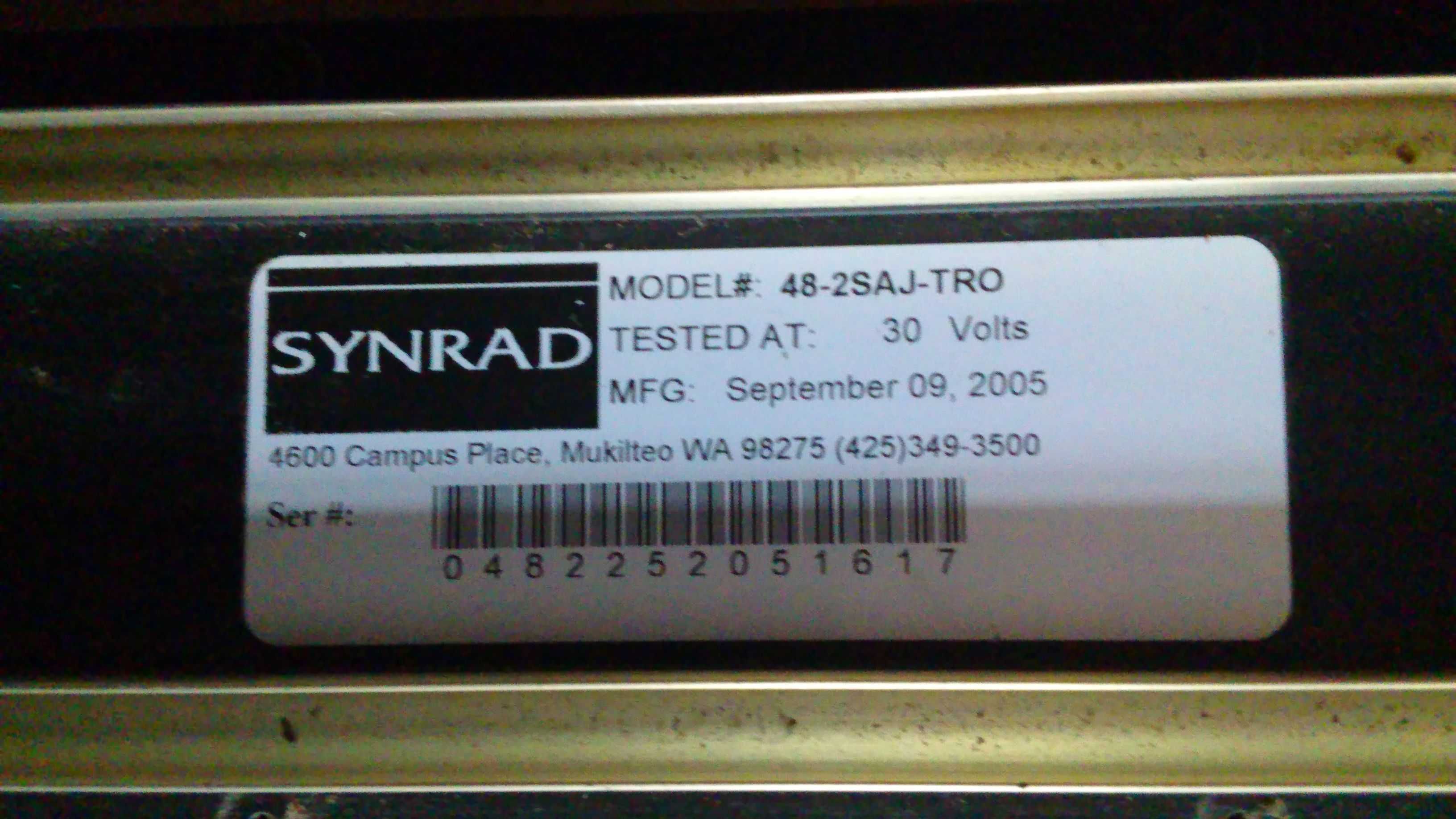 Laser CO2 RF Synrad 15 Watt