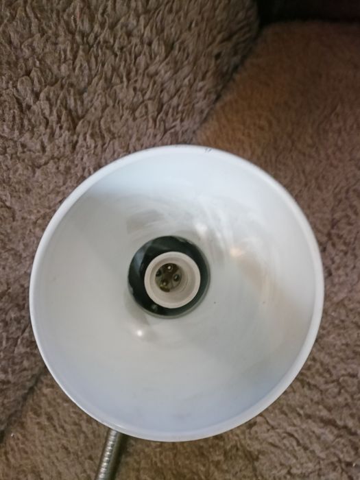 Stara lampa warsztatowa prl