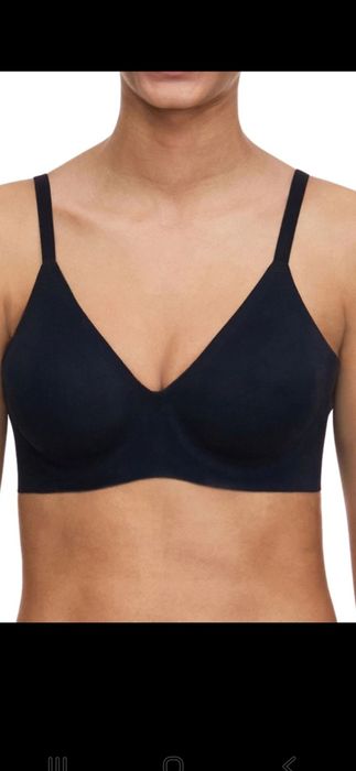 Biustonosz Chantelle Soft Stretch czarny 75 D/E