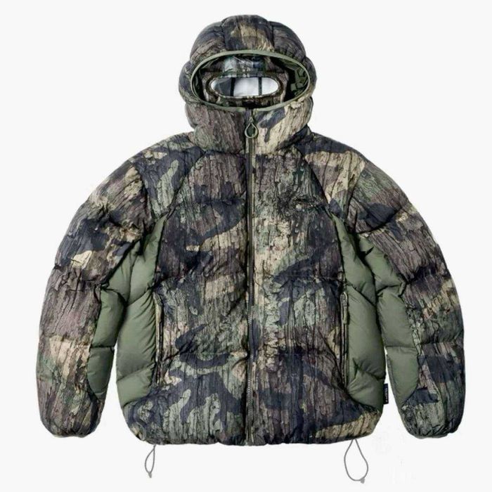 (БЕЗ ПЕРЕДОПЛАТИ)Palace Puffer Jacket куртка пуховик пелес зелена