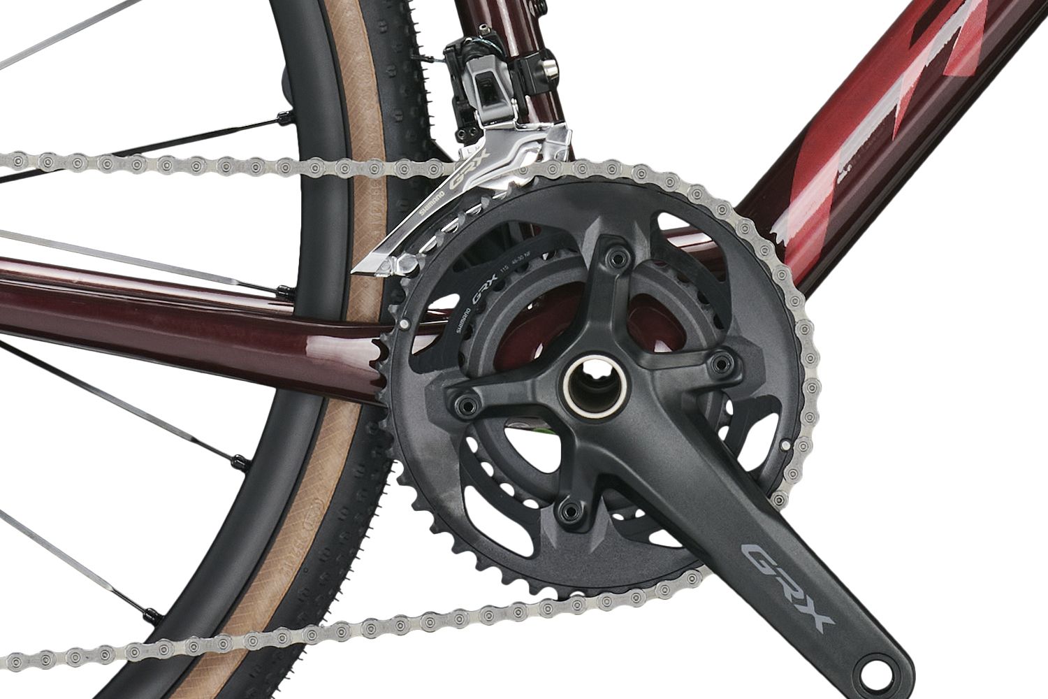 Rower Gravel KTM X-Strada Elite M/55 Czerwień (Chrome Red)