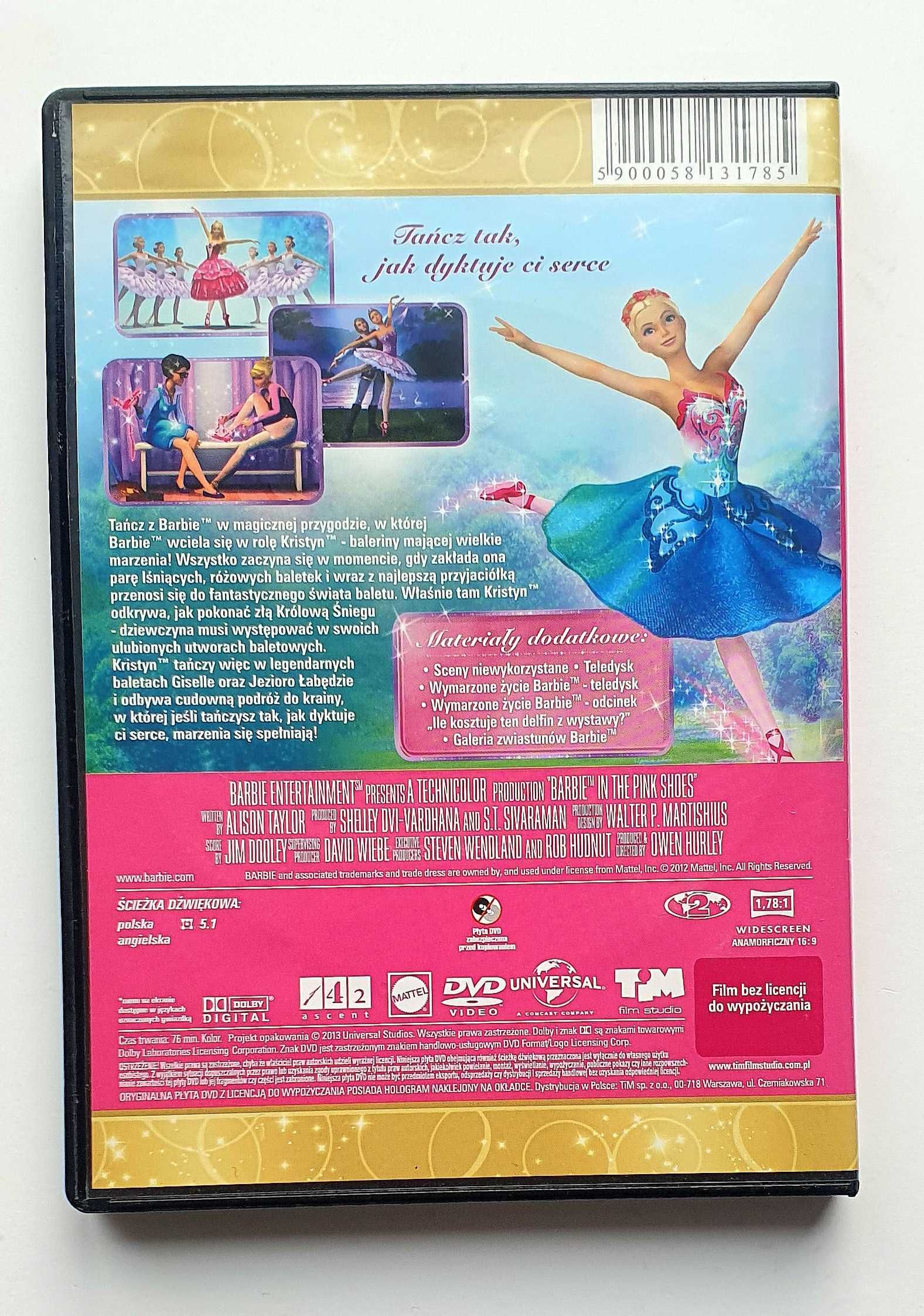 Barbie i Magiczne Baletki, film DVD