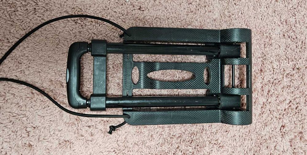 wózek składany do wywozu nieczystości  do przyczepy kempingowej