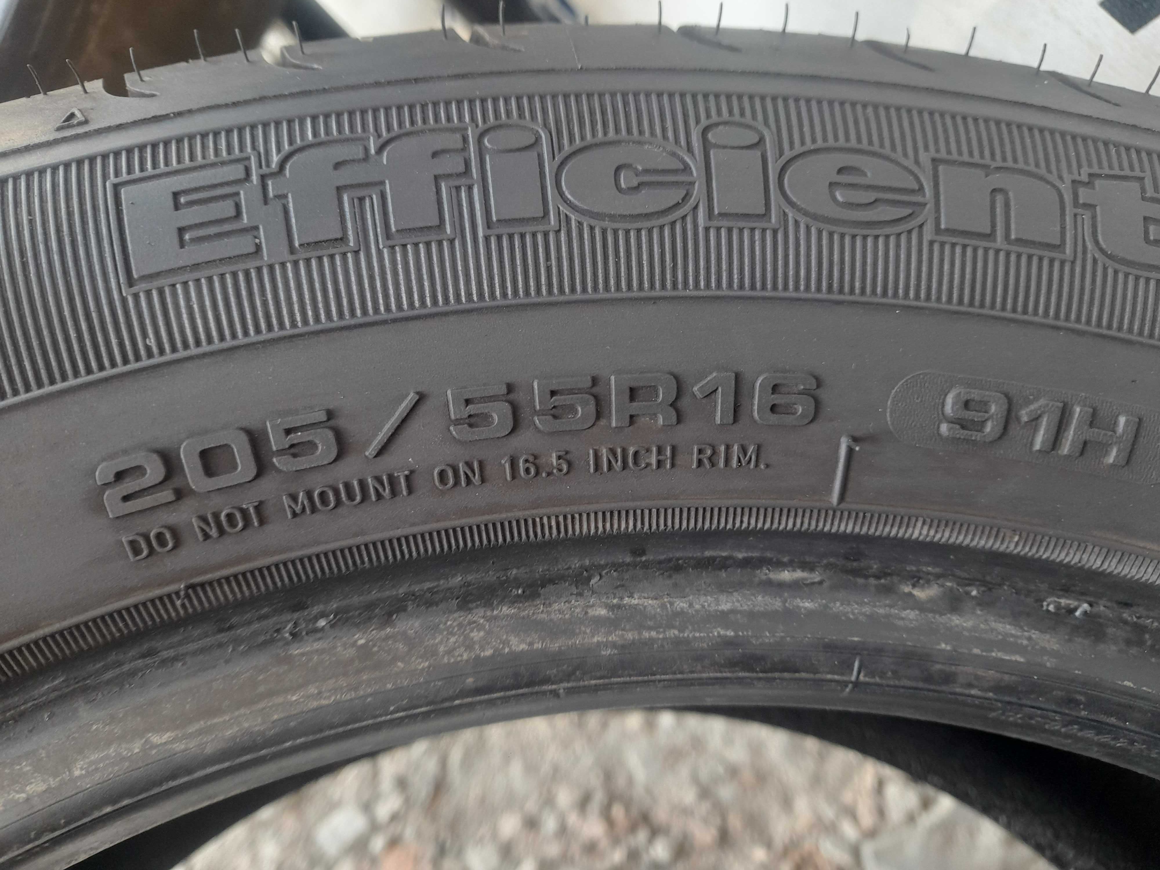 Літні шини 205/55 R16 Goodyear efficientgrip 6,5 мм