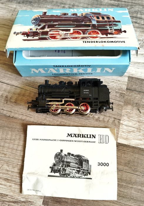 Lokomotywa Parowa 89005 Märklin 1:87 stan idealny