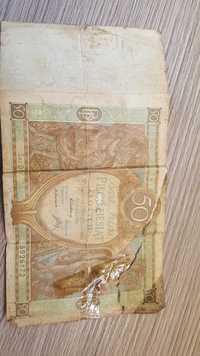 Banknot 50 zł  z 1929r