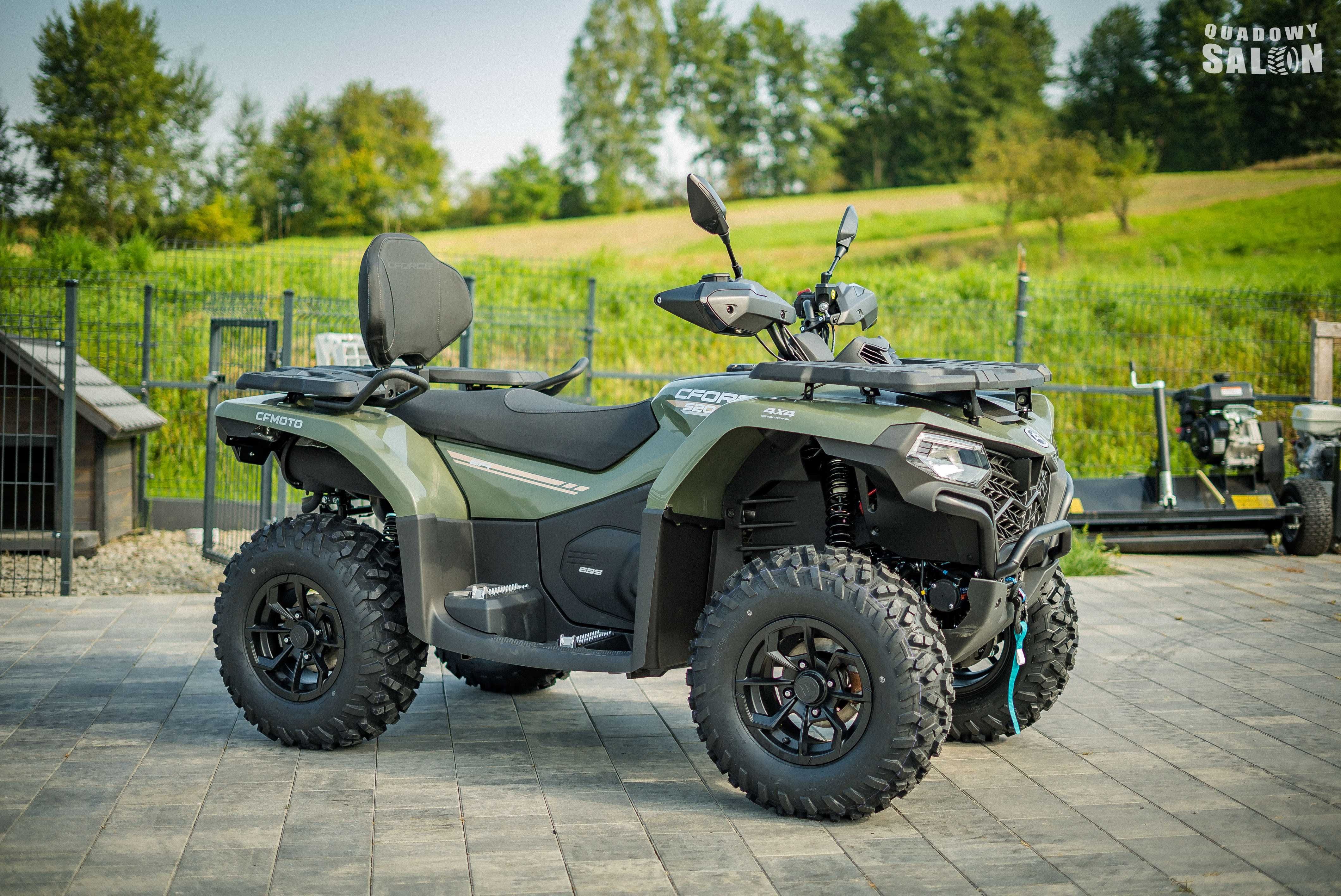 Promocja Quad Cf Moto 520 L eps Model 2025 od Quadowy Vlog