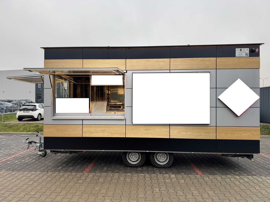 Przyczepa gastronomiczna kebab w super stanie