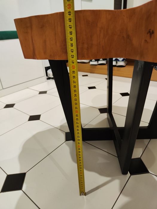 Stolik kawowy plaster dąb