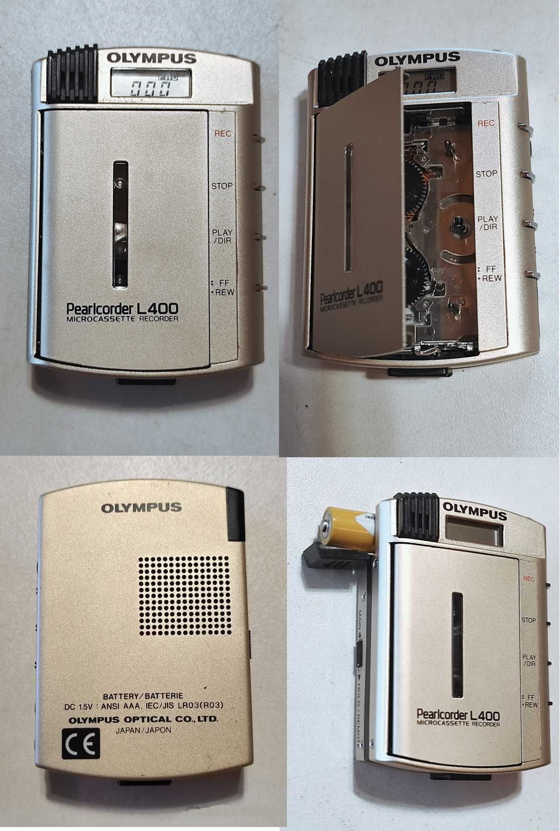 Мікрокасетний диктофон Olympus L400 новий, номерний, оригінал Японія.