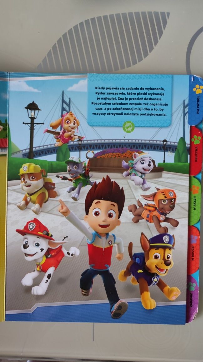 Psi patrol Poznaj mój świat Paw Patrol