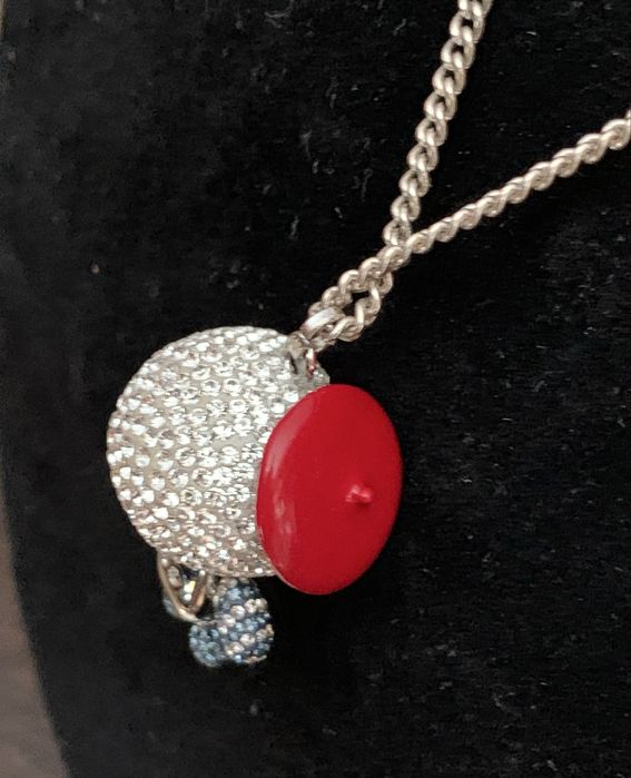 WISIOREK naszyjnik Swarovski Erika France jak NOWY !!! VINTAGE Rzadki