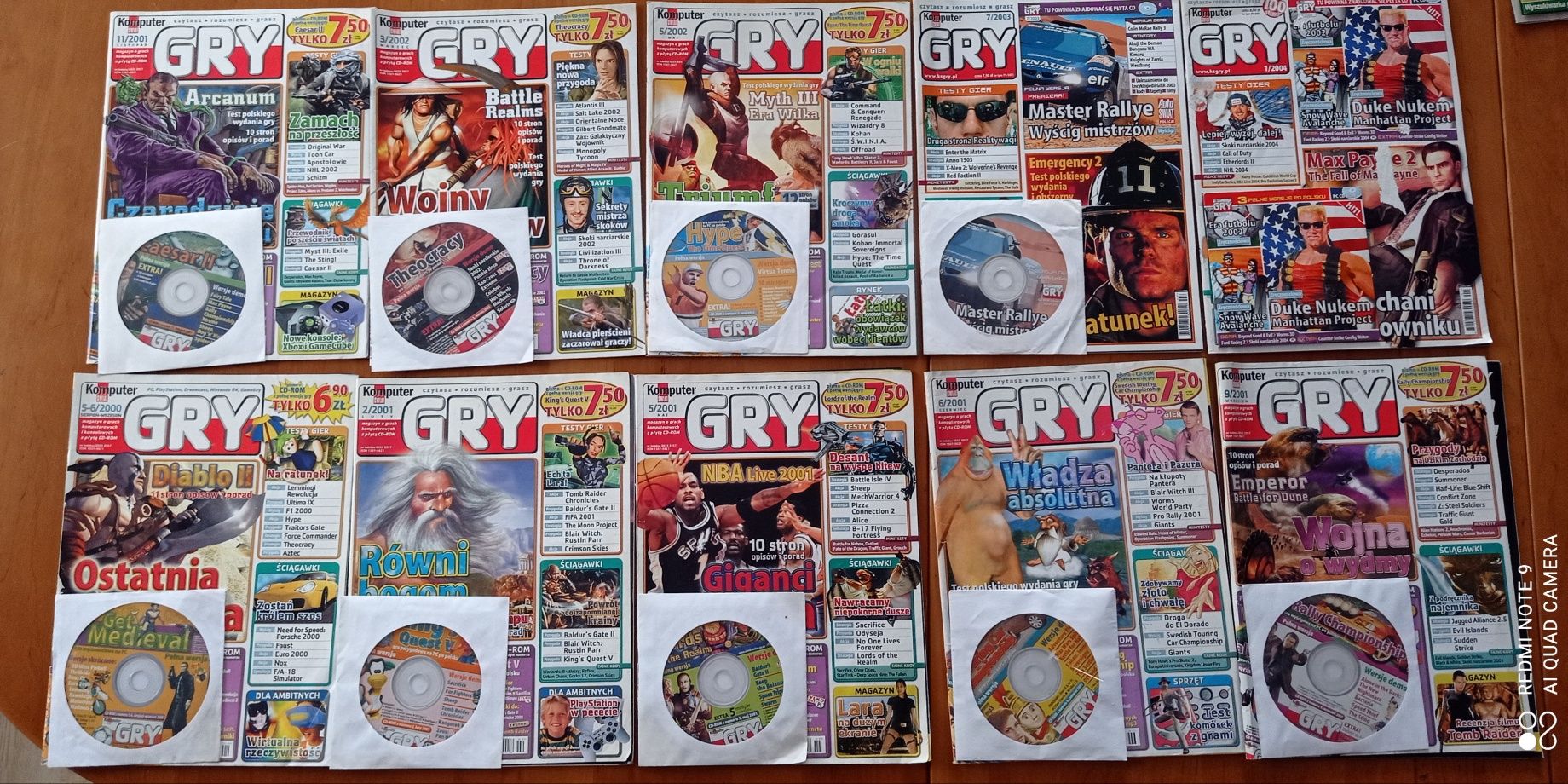 Komputer Świat Gry+ CD-ROM z pełną wersją gier (6 numerów)