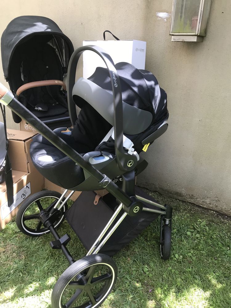 Cybex Priam+ Priam seat pack+ Cloud Z i size + Cibex base z