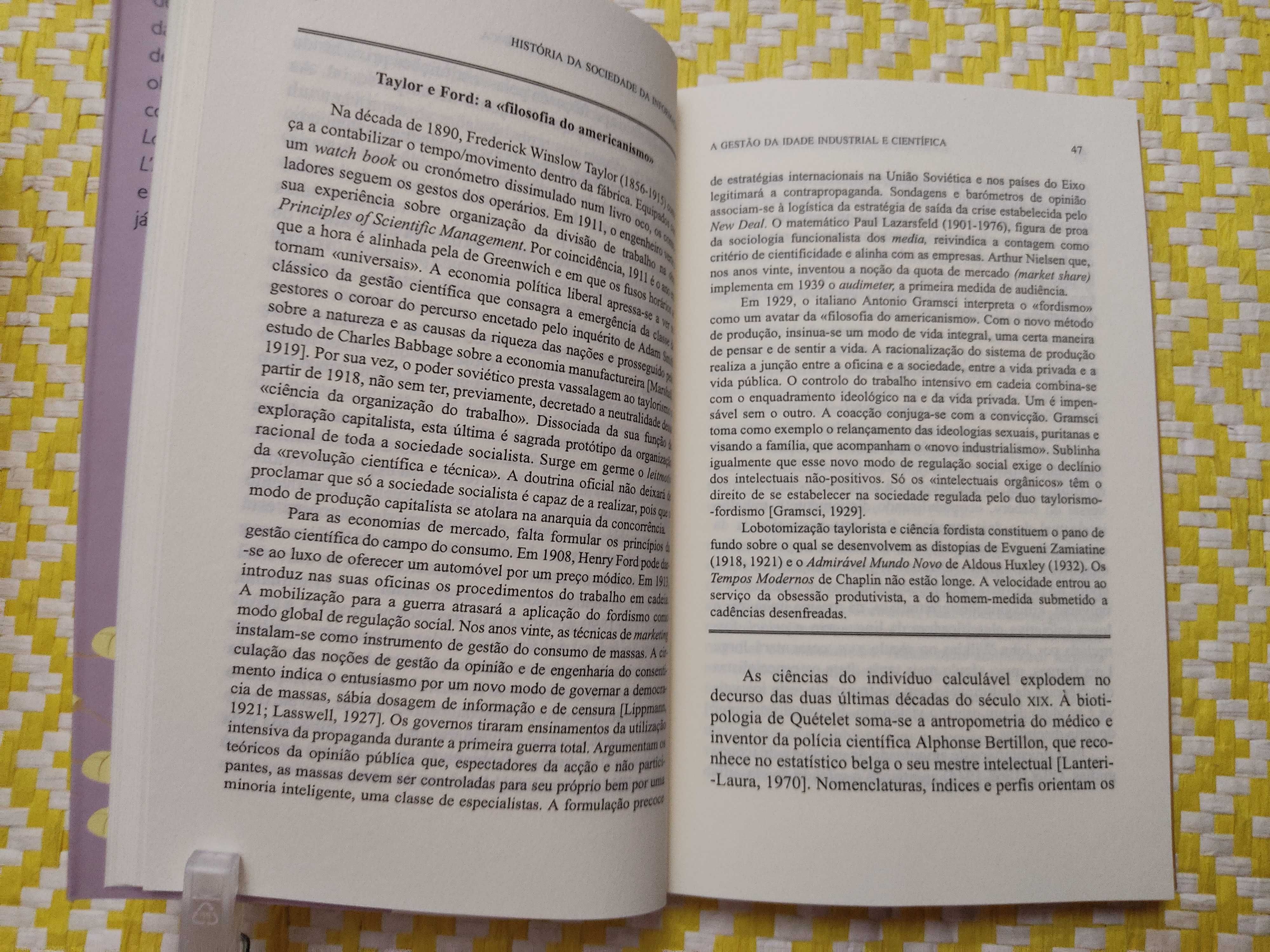 História da sociedade da informação - Armand Mattelartt