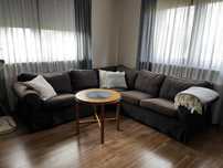 Ikea narożnik Ektorp, sofa, dwa pokrowce