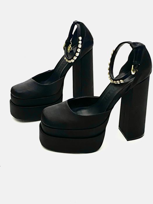 Versace Aevitas bratz туфлі / босоніжки шкіра, велюр