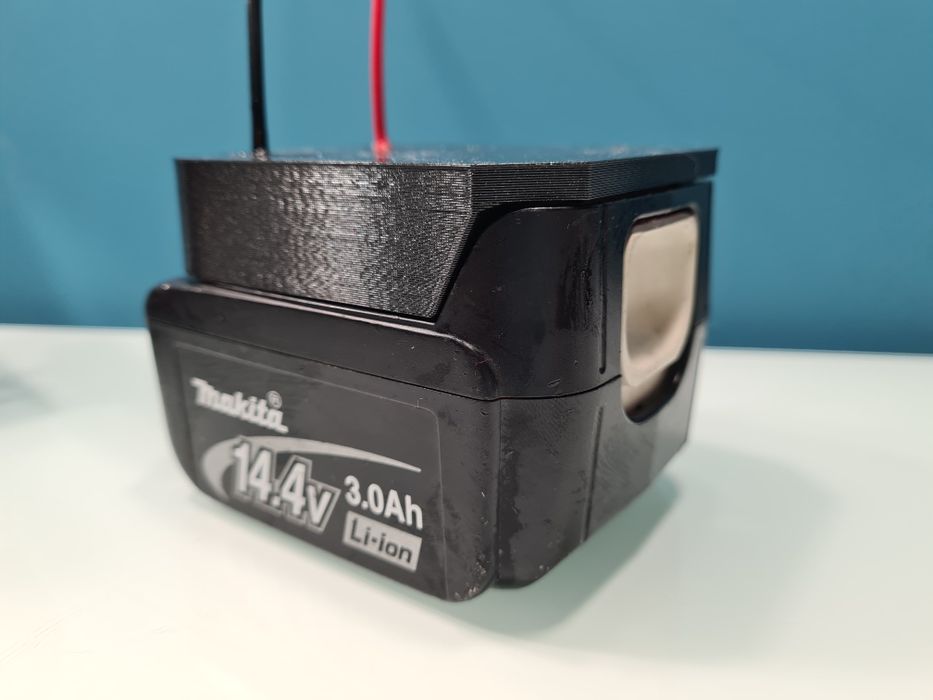 Adapter Makita 18/14.4V, Bosch 14.4/18V, Wurth MCube, Hilti 22V