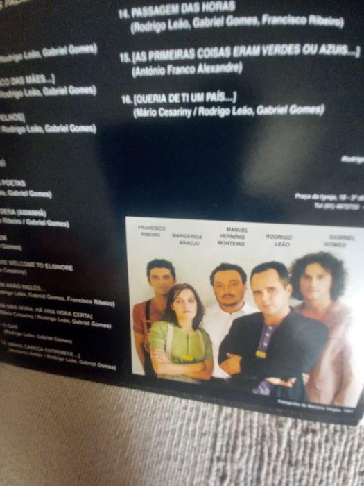 Cd Os Poetas Entre Nós e as Palavras poemas Herberto Helder, Cesariny