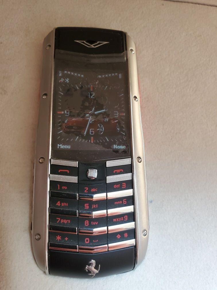 Vertu Ascent Ti Ferrari Rosso