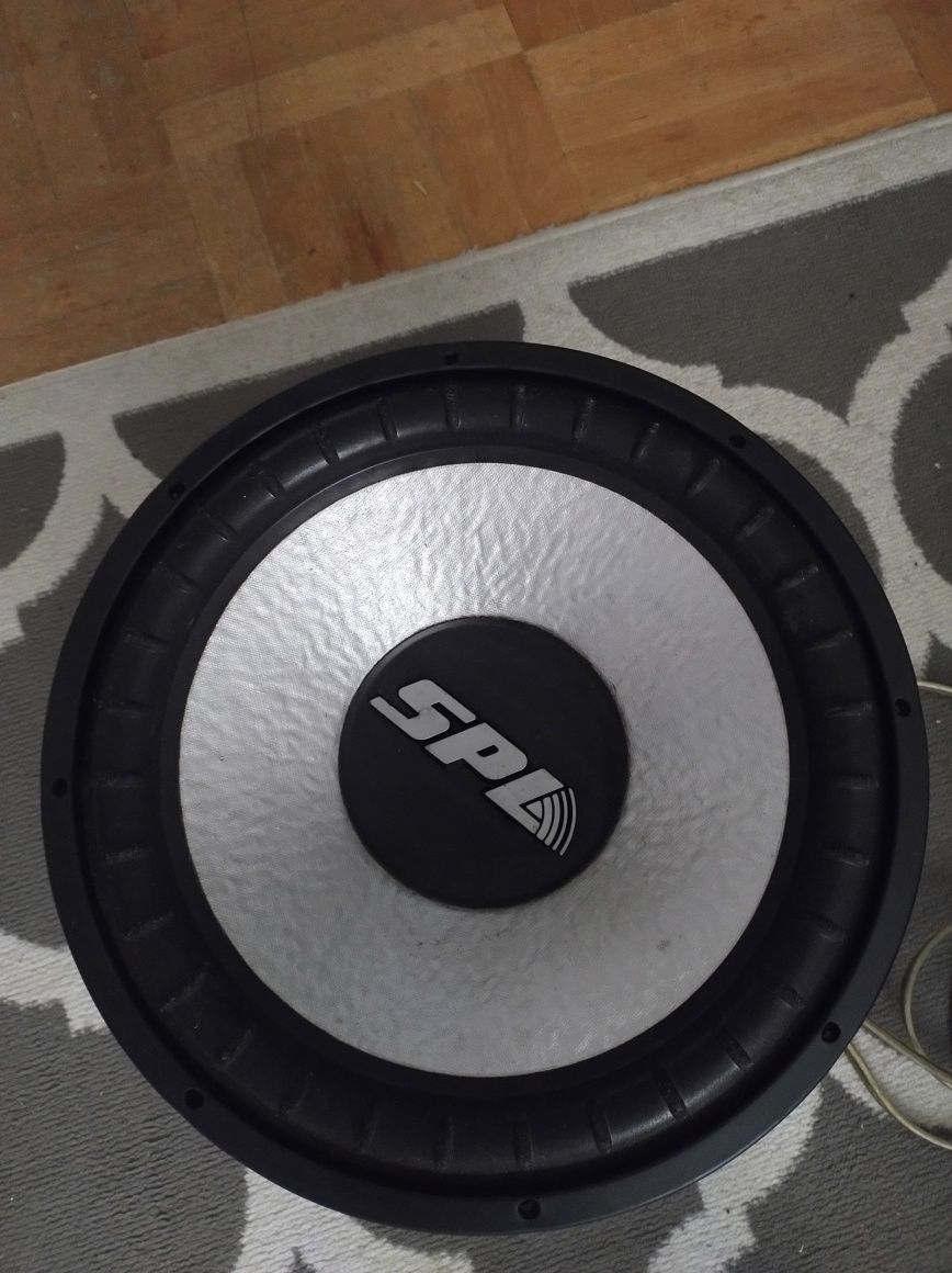 SPL 2500w Głośnik 15" SUBWOOFER