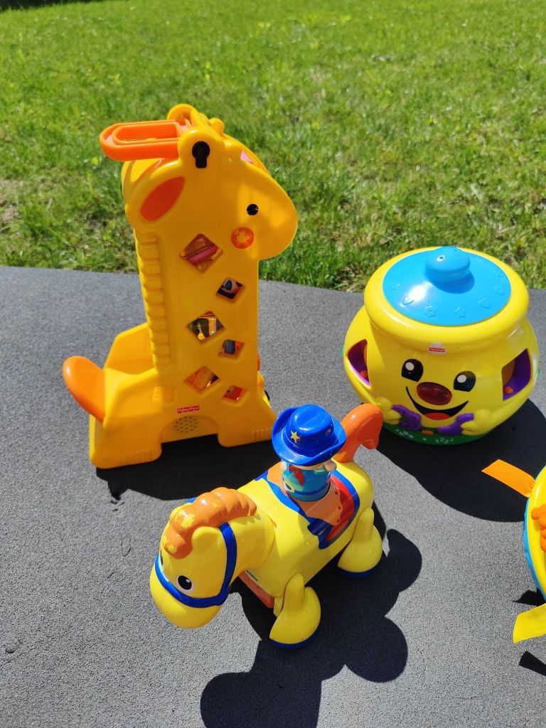 Zabawki FisherPrice, Tomy, Vtech i inne mix