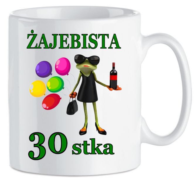 Zestaw Kubek Poduszka Na 30Stkę Prezent