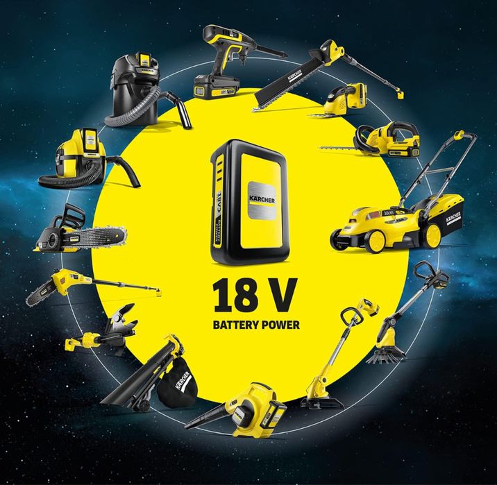 Kärcher, Zestaw: szybka ładowarka + bateria 18 V / 2.5 AH,
