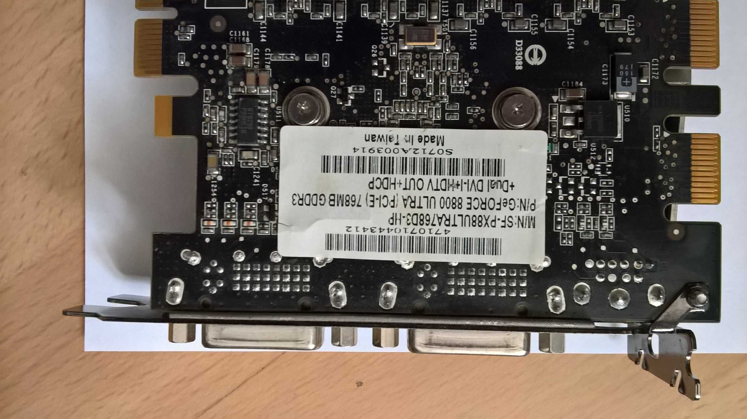 Sparkle GeForce 8800 Ultra GTX 768MB GDDR3 PCI-E
