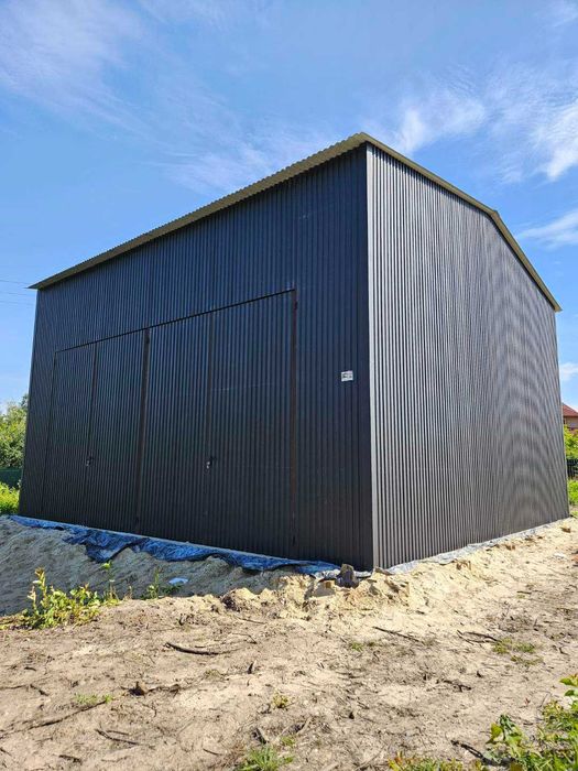 Garaż blaszany Garaże Blaszane -Magazyn Wiata-Hala Stalowa - GRZYWSTAL