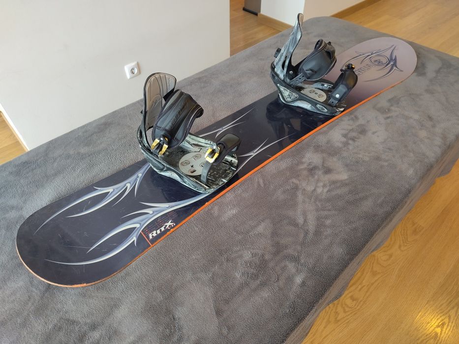 Prancha de snowboard + Fixações