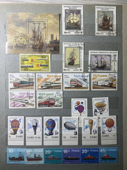 Поштові марки-транспорт