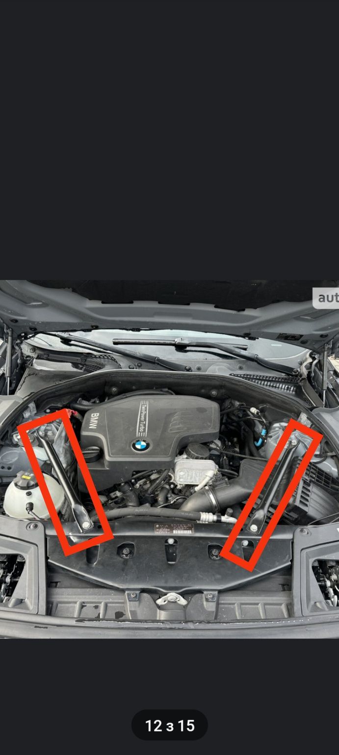 Трубка Підсилювач Усилитель панелі радіатора телевізор BMW F10-F11