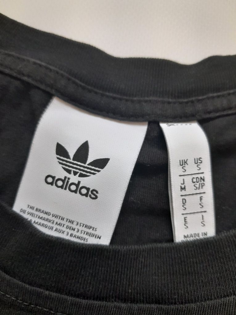 Майка Adidas чёрная