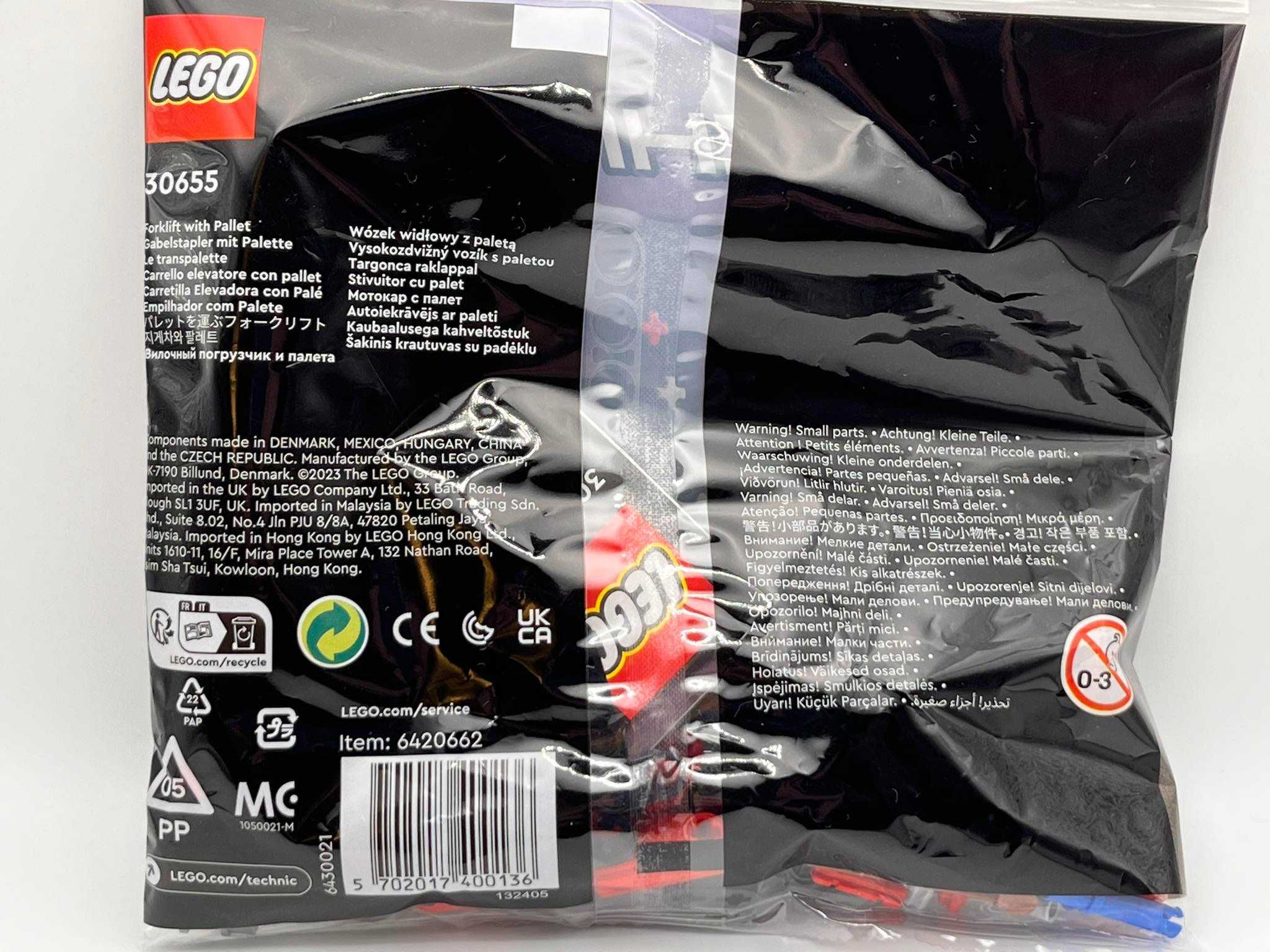 LEGO Technic 30655 Wózek widłowy z paletą