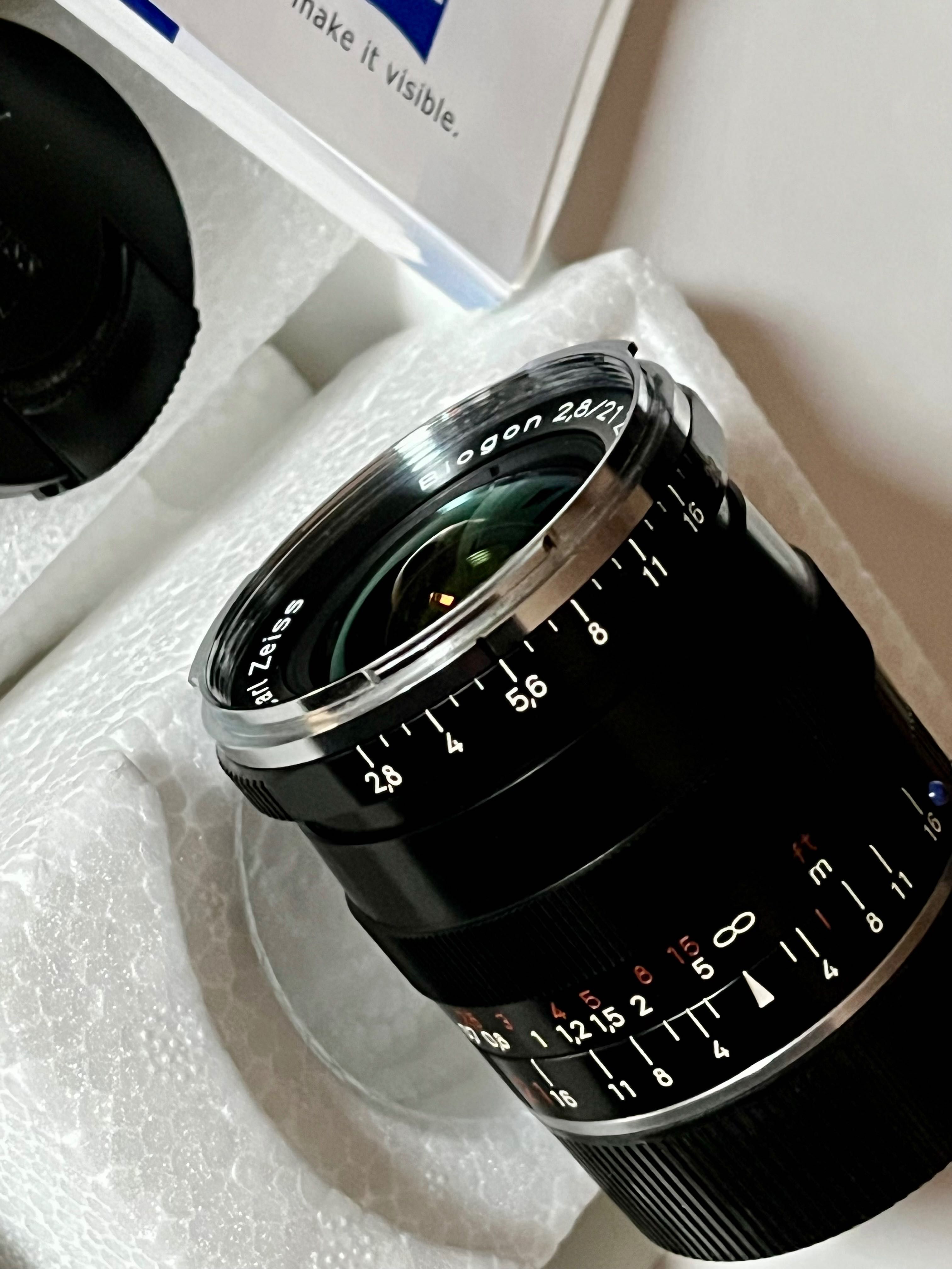 Obiektyw Zeiss Biogon ZM 2.8/21 mm