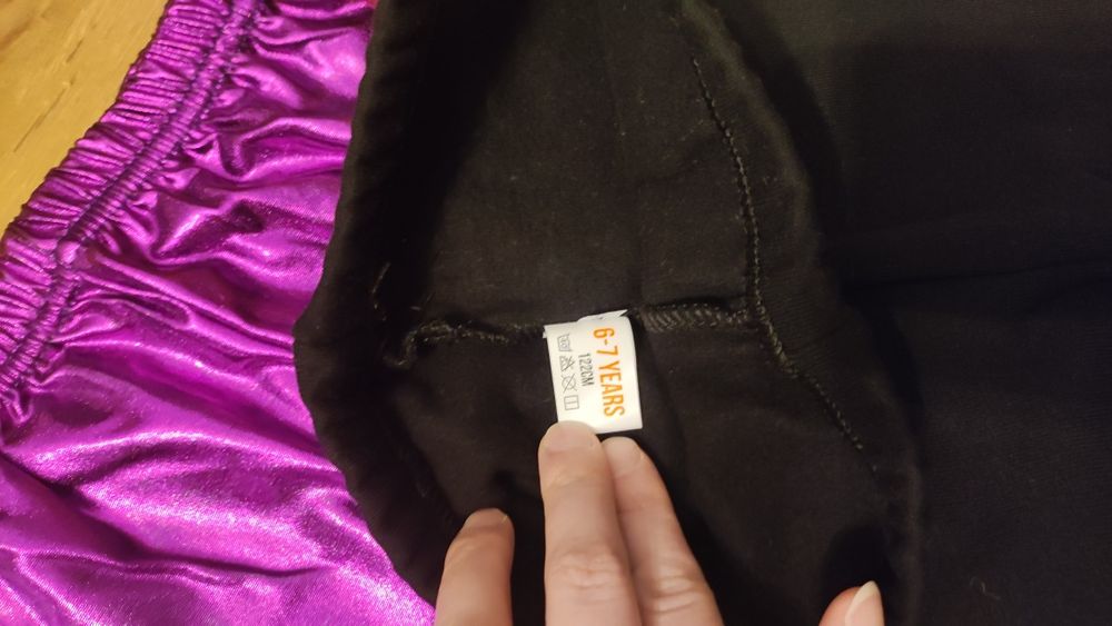 Zestaw nowe leginsy spodnie 6-7 lat 122cm