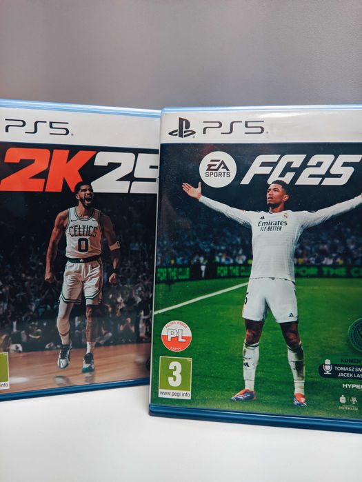 EA FC 25 + NBA 2K25 | PS5 | dwie gry