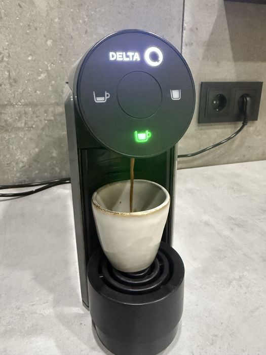 Maq. café Delta Q mini Qool cinzenta