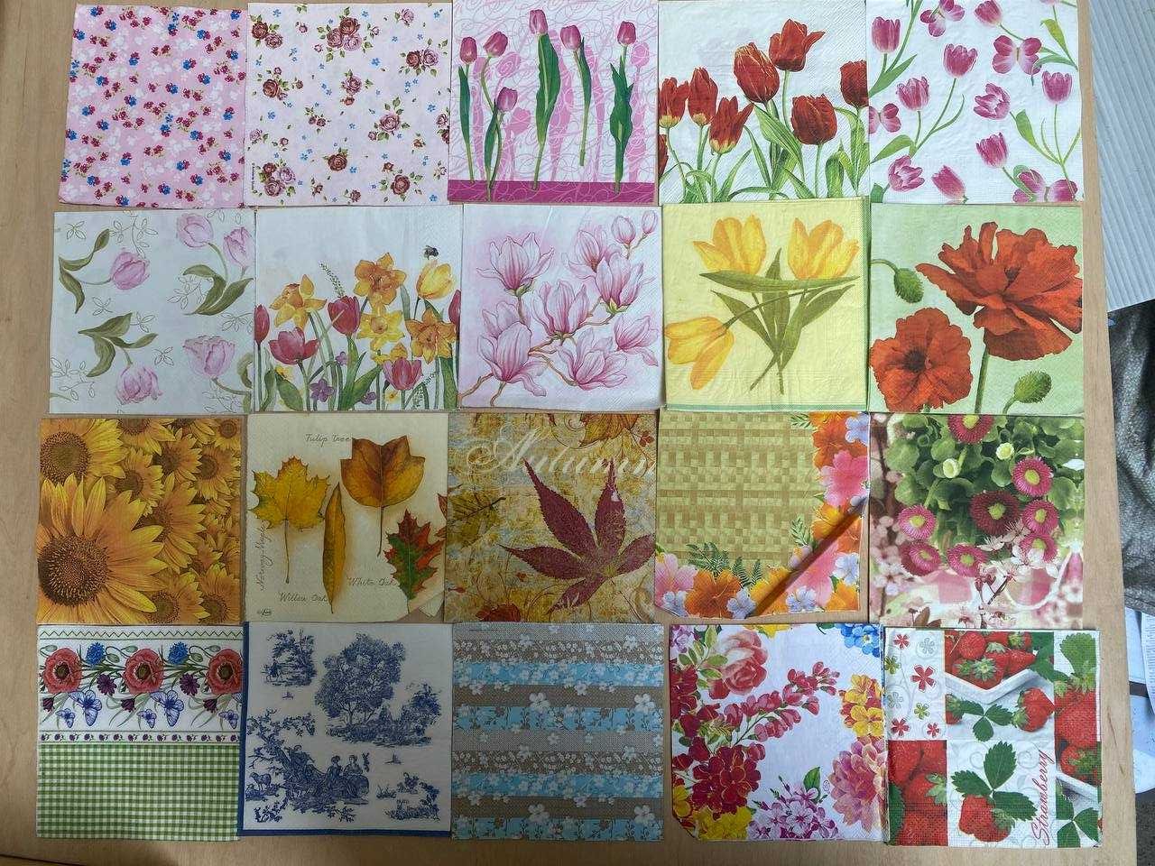 Продаю Салфетки для декупажа 33х33 см